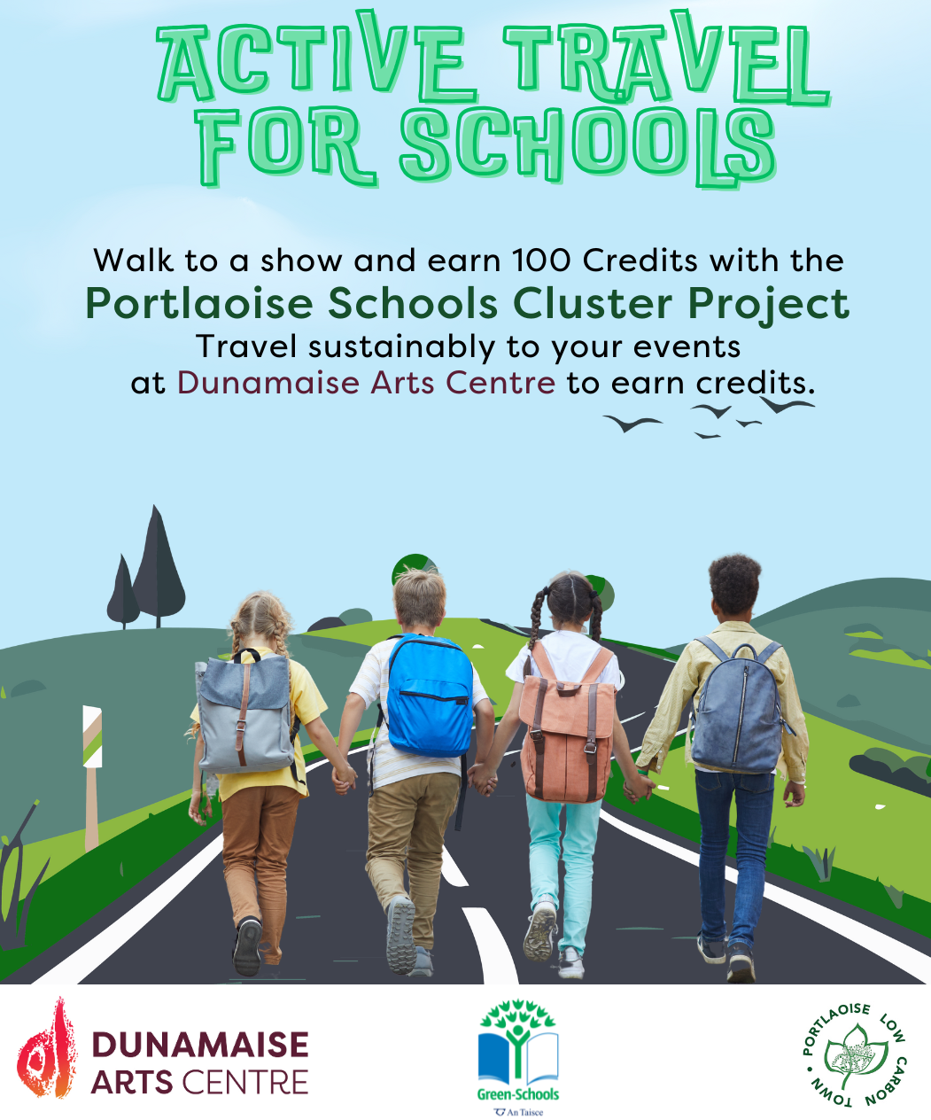 Active Travel Credits with Portlaoise Schools Cluster project